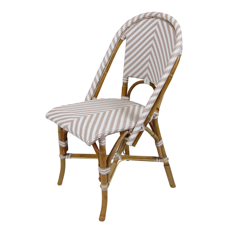 AXI Jacqueline Rattan Bistrosæt - Brun/Hvid