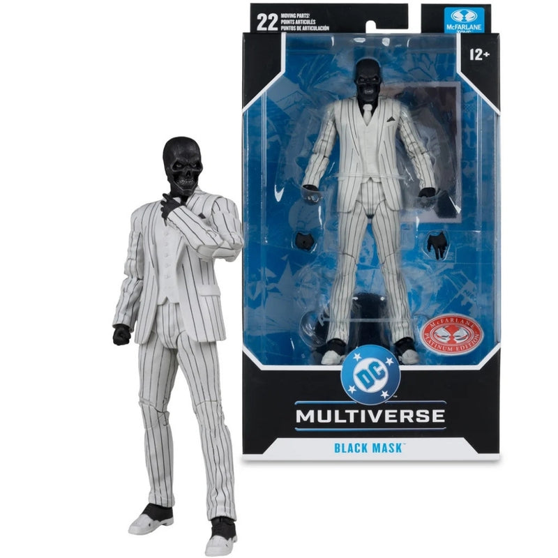 DC Multiverse – Black Mask (Chase-version) 7 tommer figur McFarlane