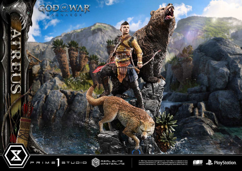 Prime 1 Studio Real Elite Masterline God of War: Ragnarok Atreus