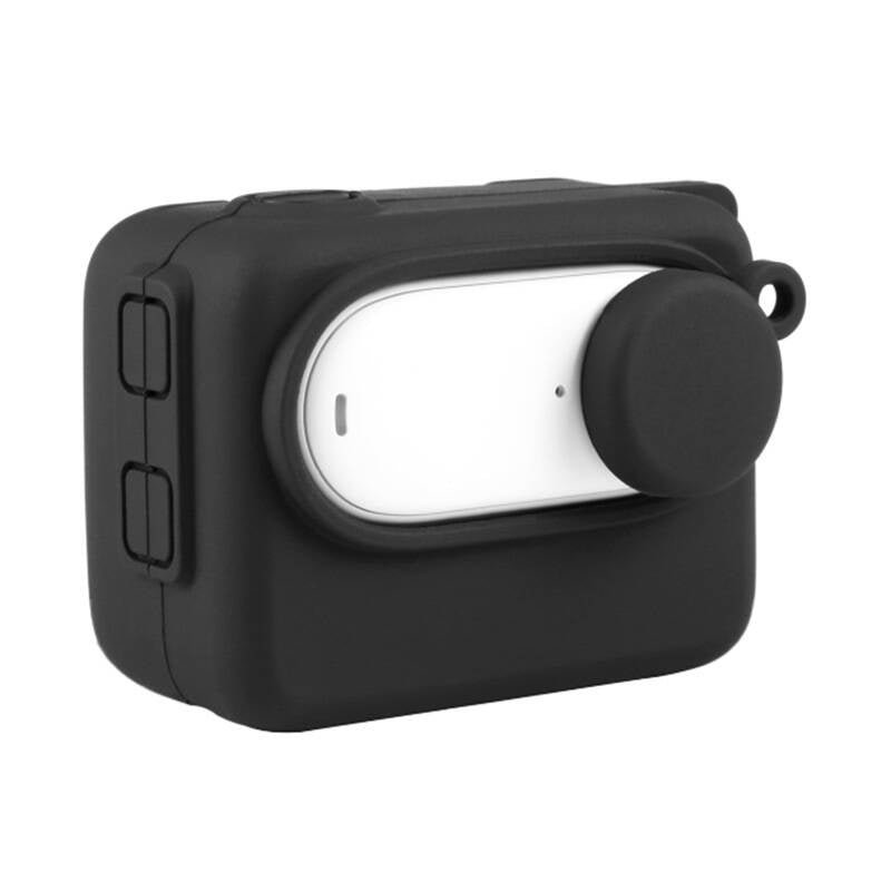 Puluz silikonebeskyttelsesetui til Insta360 GO 3 med linsedæksel