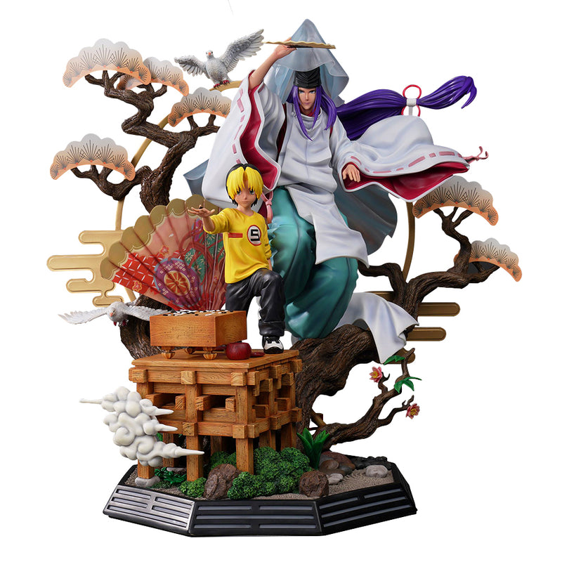 HEX Collectibles Hikaru No Go - Shindou Hikaru & Fujiwara no Sai: The Divine Move skala 1/6