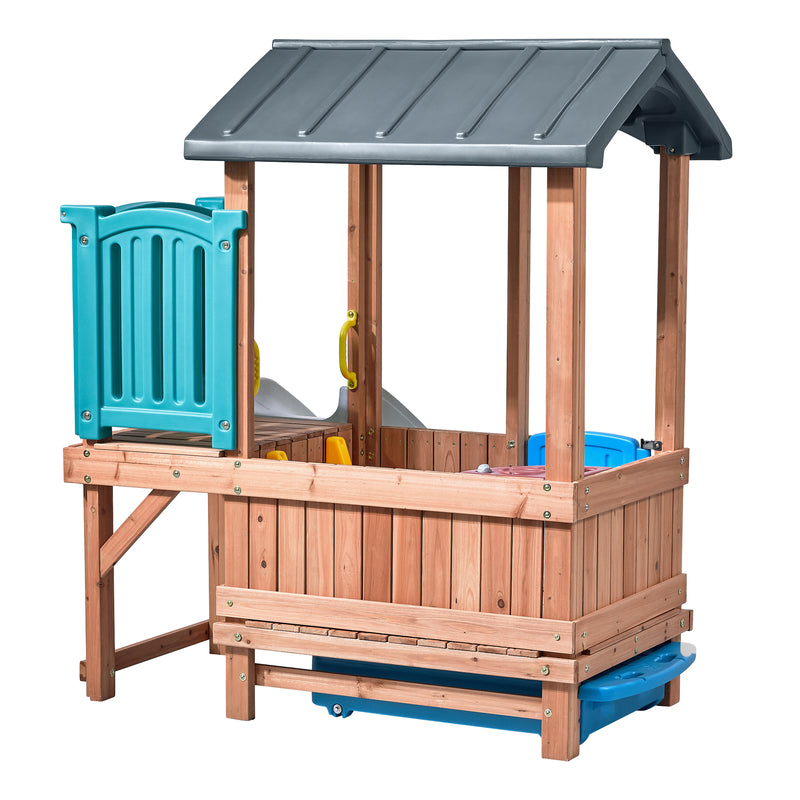 Step2 Woodland Adventure Legehus & Slide
