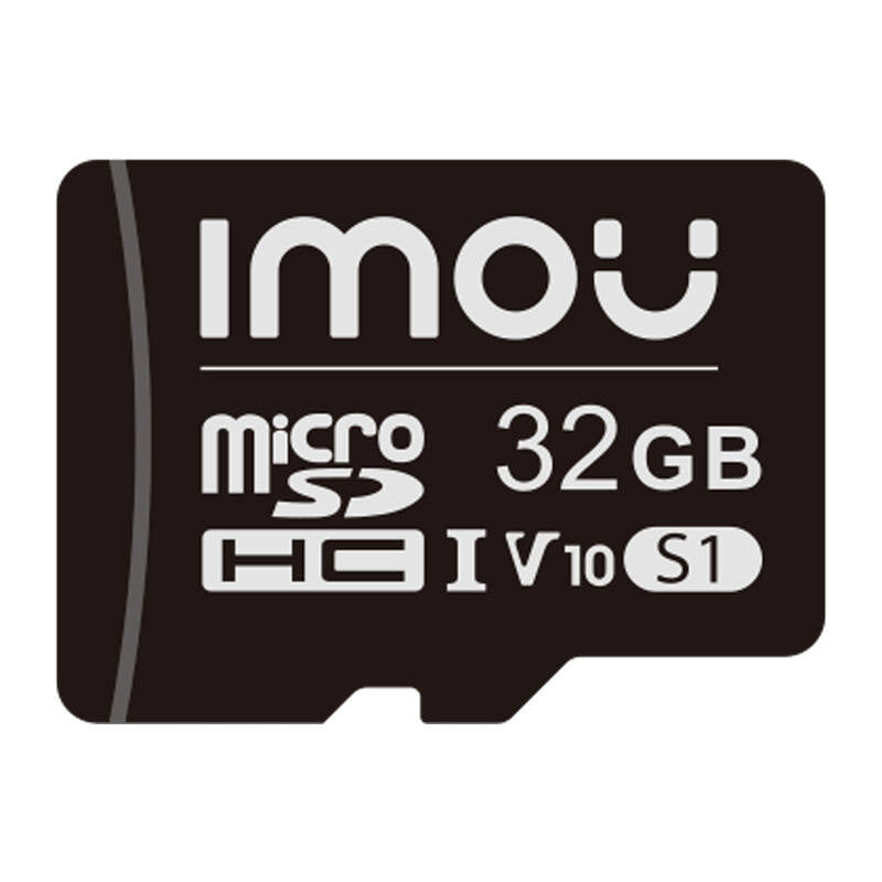IMOU microSD-hukommelseskort 32GB (UHS-I, SDHC, 10/U1/V10, 90/20)