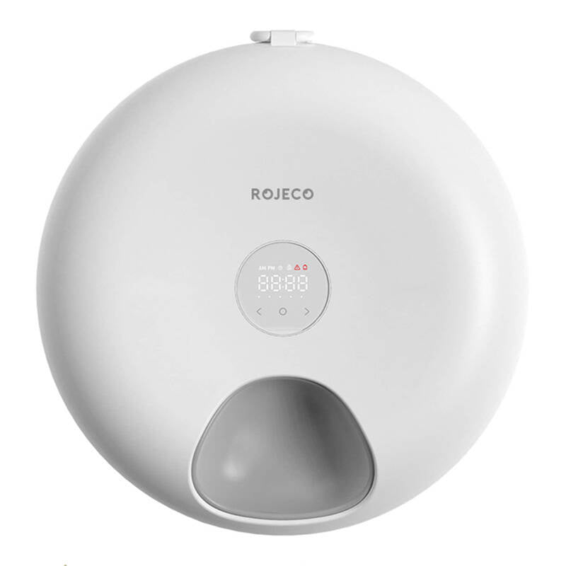 Rojeco automatisk foderautomat til kæledyr med 6 måltider 3600mAh
