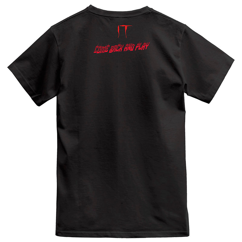 IT T-shirt - Pennywise Come Back and Play, sort