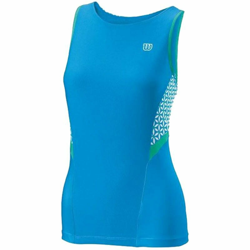 T-shirt til Damer uden Ærmer Wilson Glamour Grøn Tovtrækning Vendbar (Refurbished C)