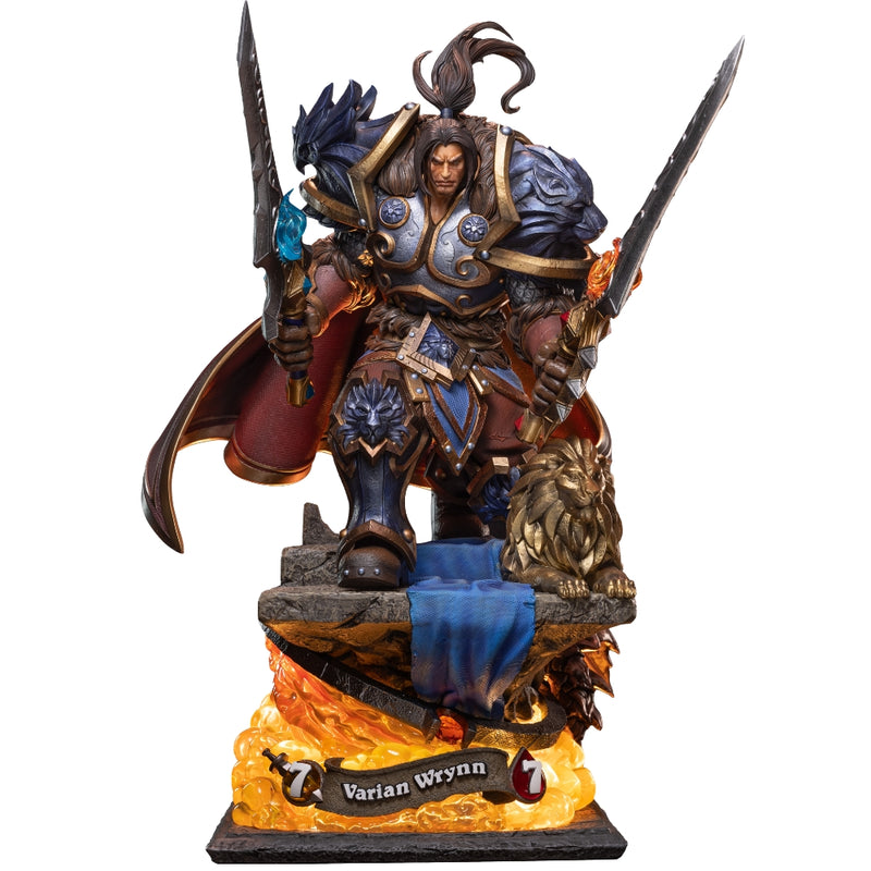 HEX Blizzard Hearthstone Varian Wrynn statue i skala 1/10