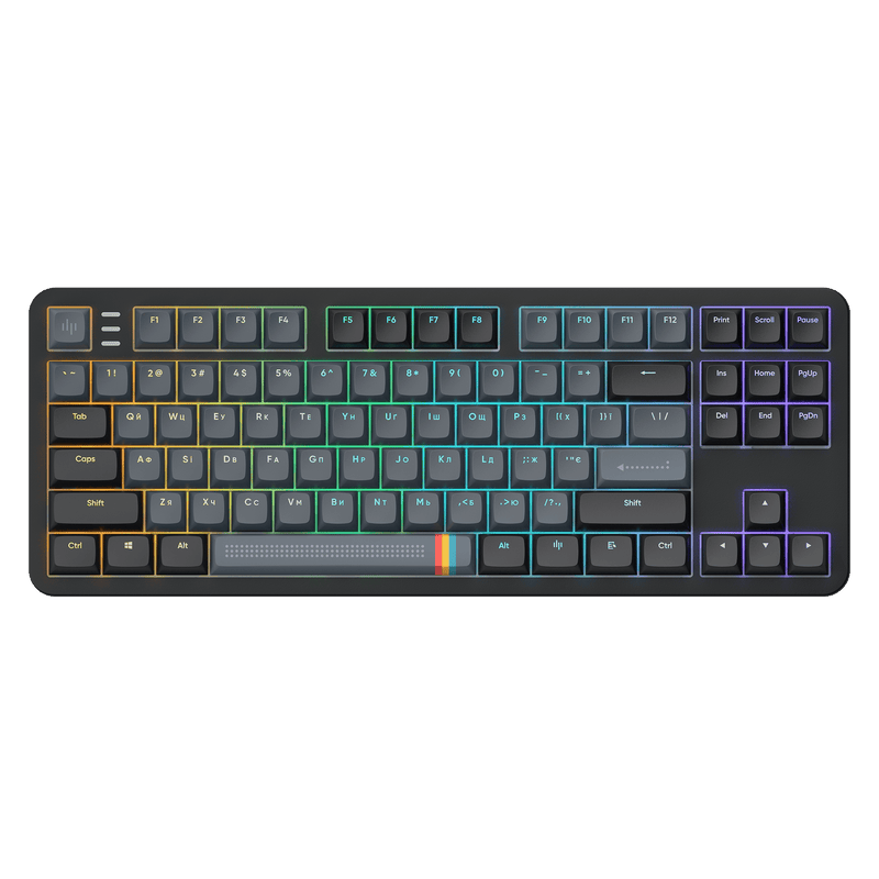 Dark Project ALU Midnight - mekanisk gamingtastatur (ANSI UA)