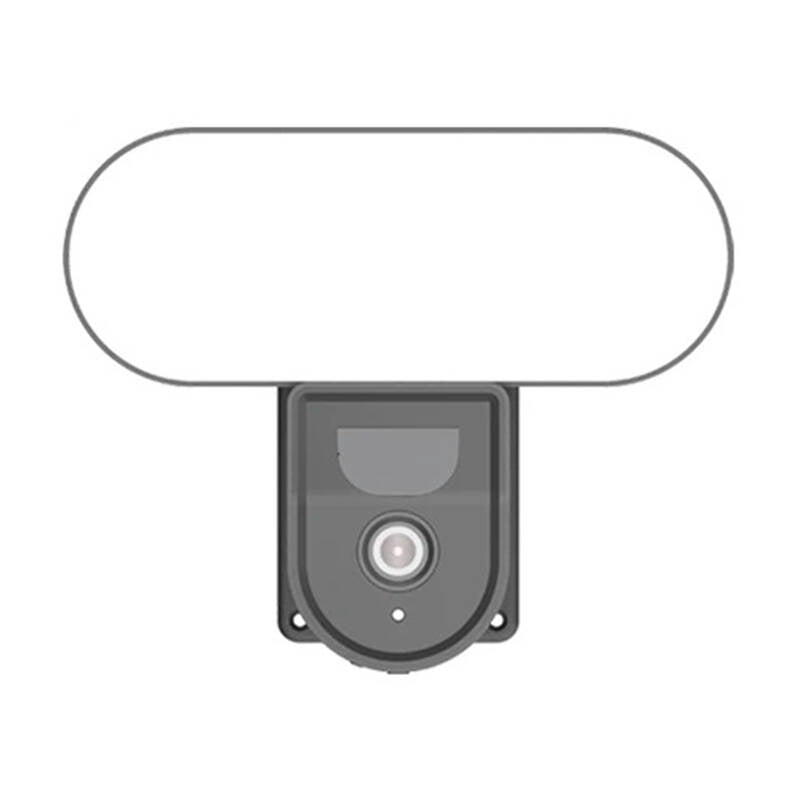 Gosund IPC3 smart udendørs WiFi-kamera med projektørlys, IP65 Tuya