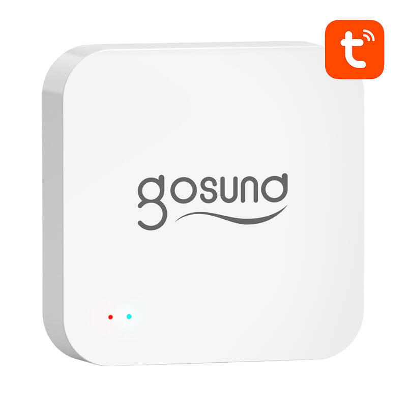 Gosund G2 smart Bluetooth BLE, WiFi Mesh-gateway med alarm Tuya