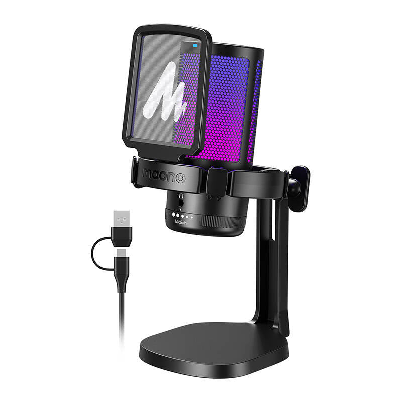 Maono DGM20 gamingmikrofon (sort)