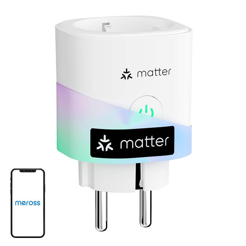 MEROSS MSS315CFH-EU smart stik med energimåling (Matter)