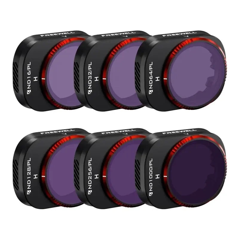 Freewell Bright Day sæt med 6 filtre til DJI Mini 4 Pro