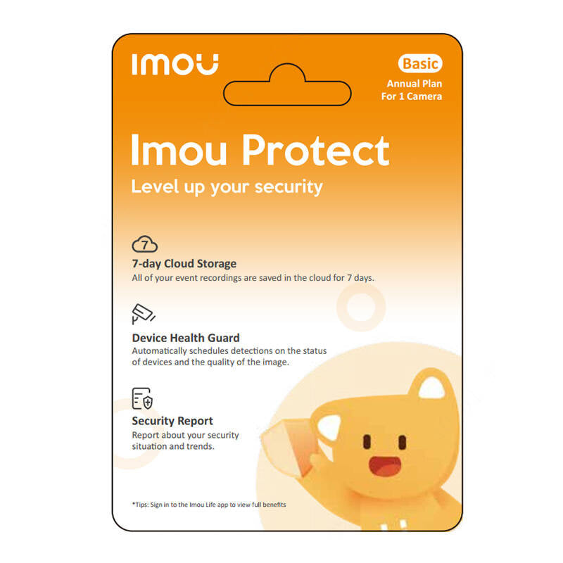 IMOU Protect Basic gavekort (1-årig plan)