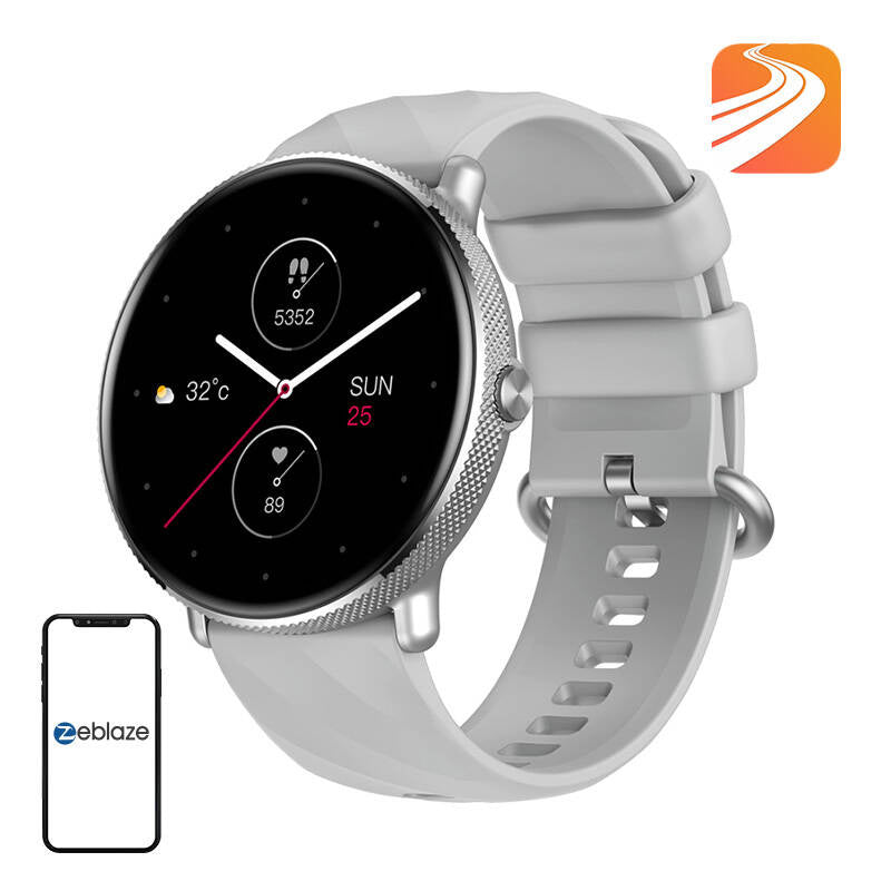 Zeblaze GTR 3 Pro smartwatch (sølv)