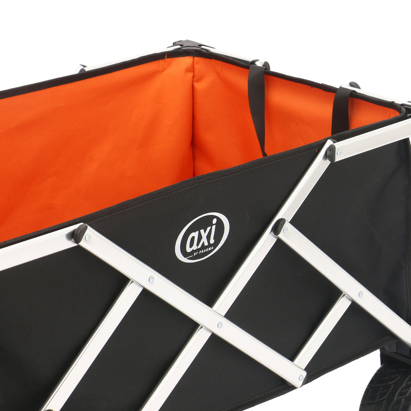 AXI SB151 sammenklappelig Strandvogn Aluminium - Sort/orange