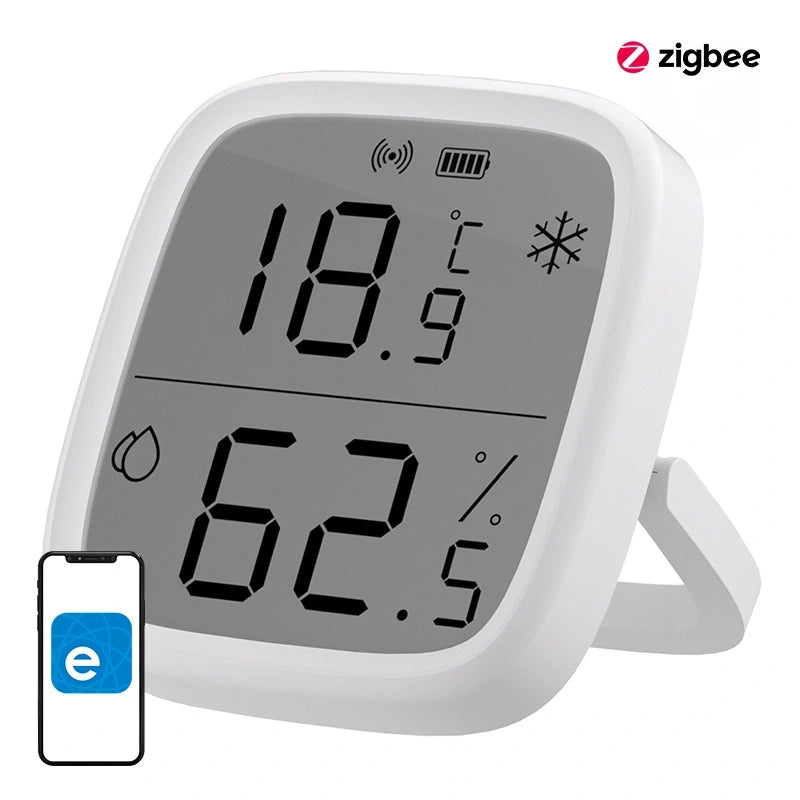 Sonoff SNZB-02D smart ZigBee temperatur- og fugtsensor med LCD