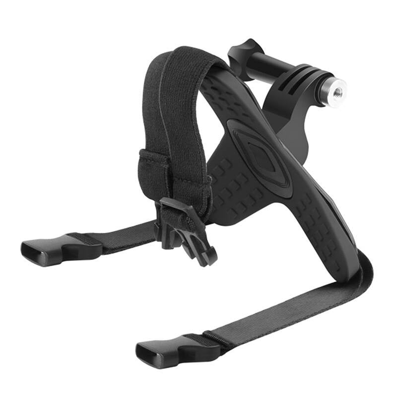 PULUZ hageholder til hjelm til actionkameraer (inkl. X5 / X4, Osmo Action 5 Pro) PU579B