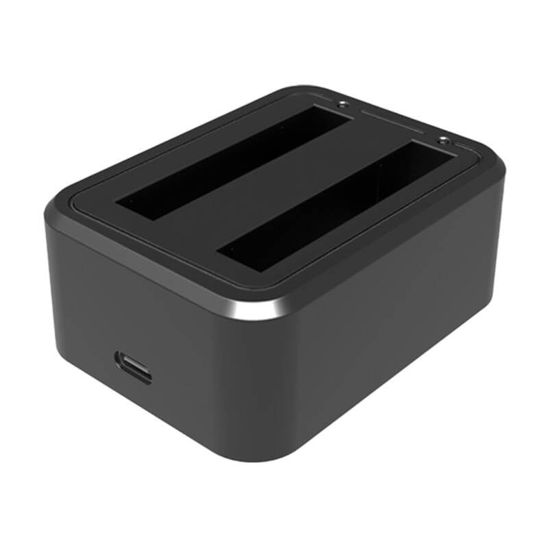 PULUZ USB-lader til to batterier til Insta360 X3