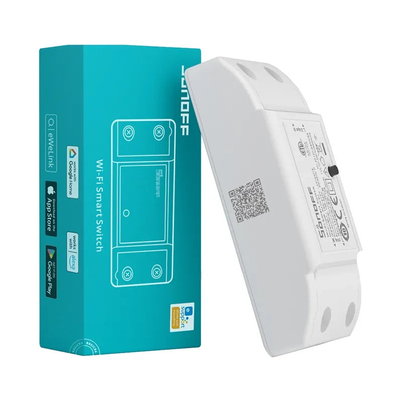 Sonoff BASICR4 smart WiFi-kontakt (10A ESP32)