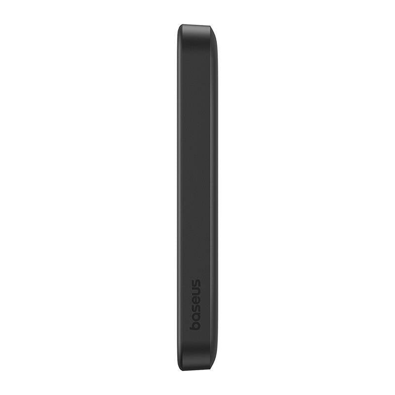 Baseus magnetisk mini-powerbank 5000 mAh, USB-C 20 W (sort)