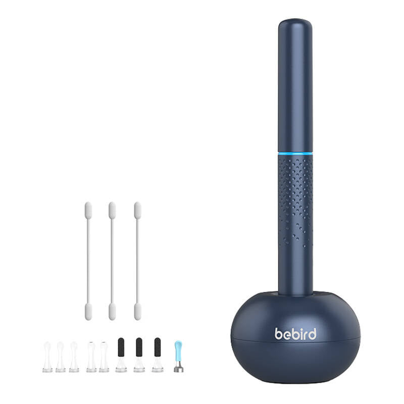 Bebird M9 S smart ørerensestav med kamera (blå)