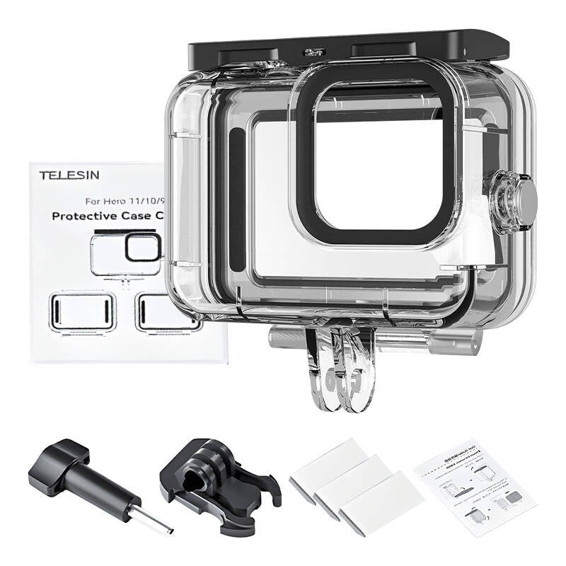 TELESIN beskyttelsesetui combo til GoPro Hero 12/11/10/9