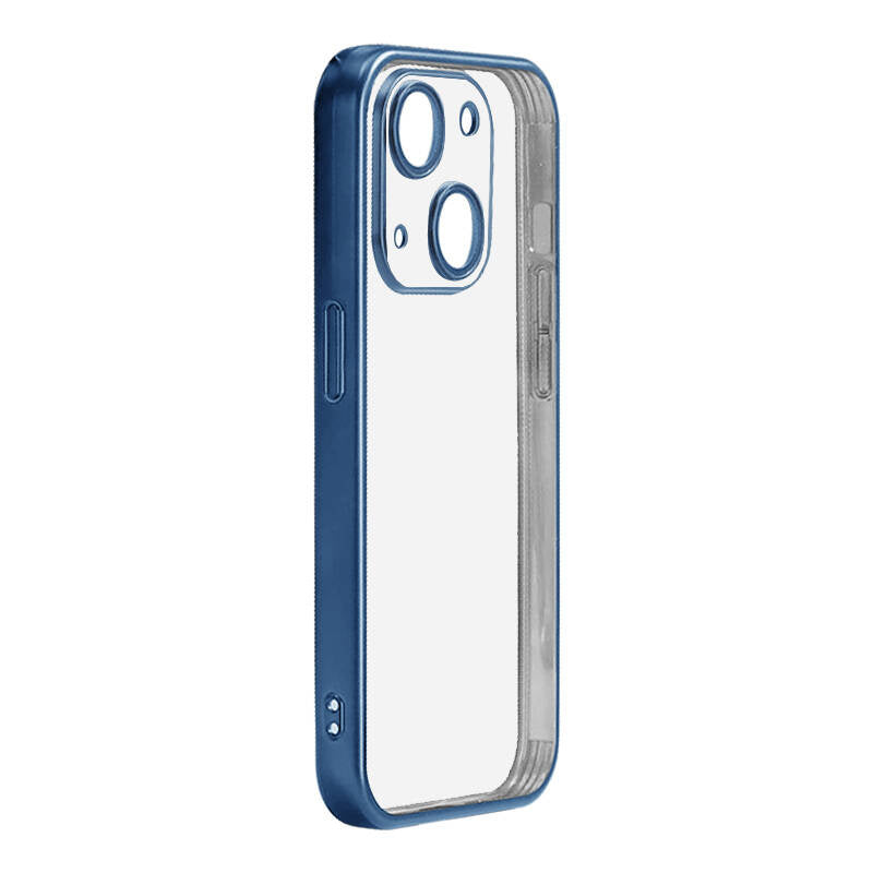 Joyroom JR-15Q1 beskyttende mobilcover til iPhone 15 (mat lyseblå)