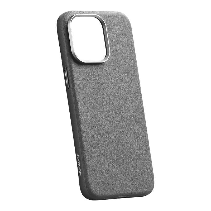 Joyroom JR-BP007 magnetisk beskyttende mobilcover til iPhone 15 Pro Max (grå)
