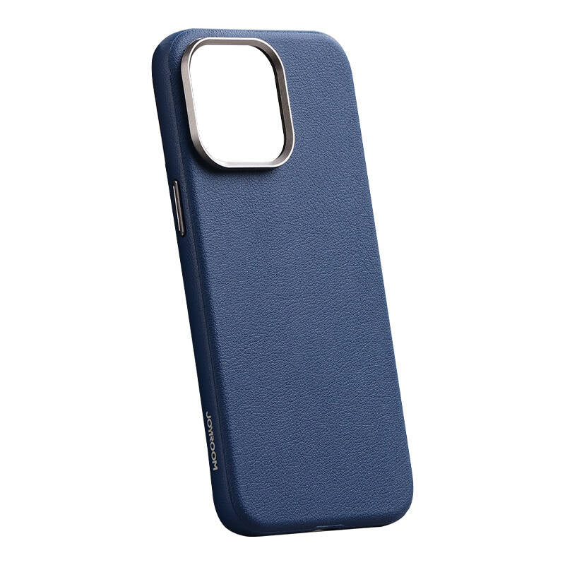 Joyroom JR-BP007 magnetisk beskyttende mobilcover til iPhone 15 Pro Max (blå)