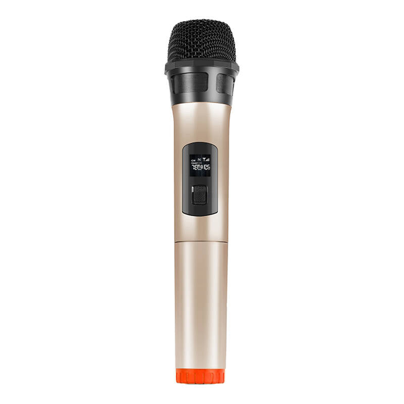 PULUZ PU628J trådløs dynamisk UHF-mikrofon 3.5mm (guld)