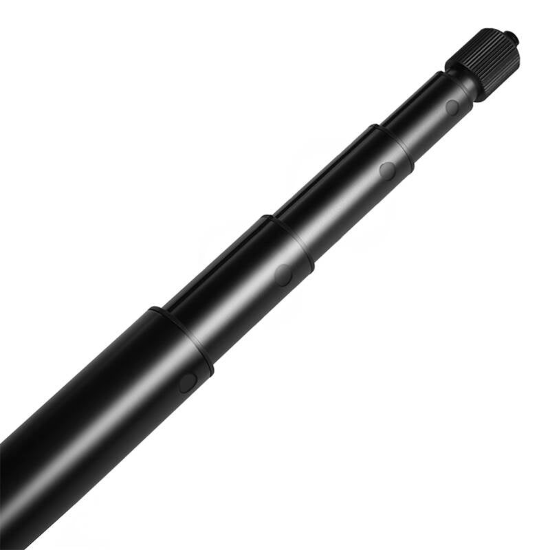 PULUZ metal-selfiestang 2m til Insta360 One RS/X2/X3/X4 kamera (sort)