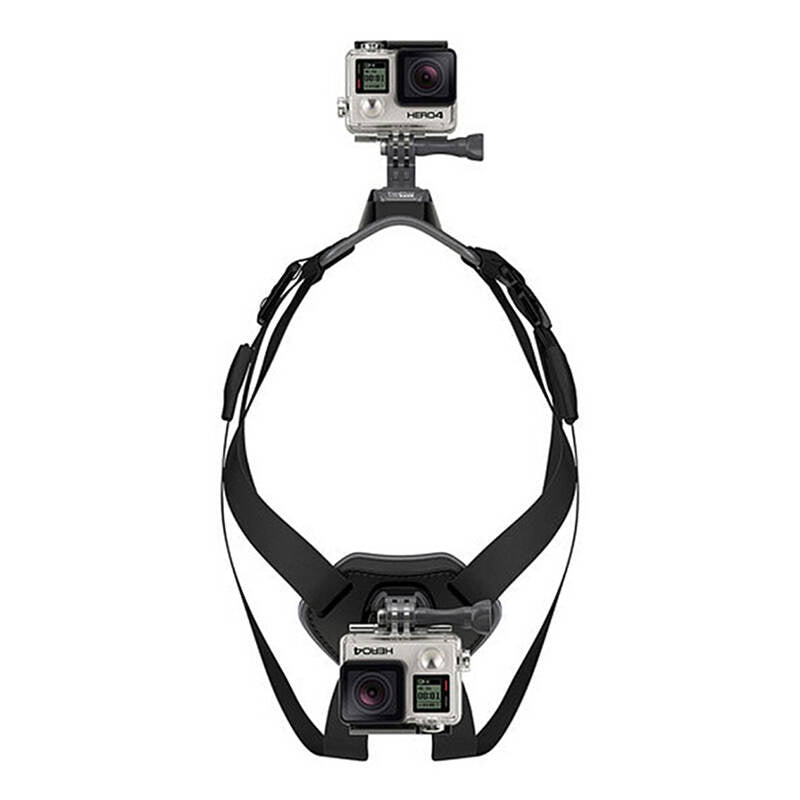 PULUZ brystsele til hund til actionkameraer (GoPro, Insta360, DJI Action m.fl.)