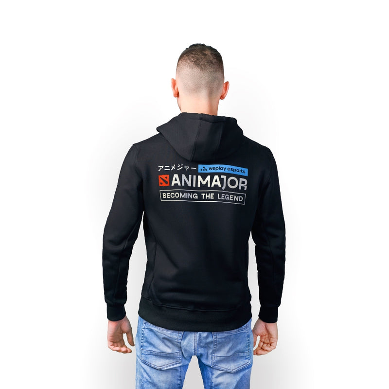 Animajor - Dota 2 Monkey King hættetrøje sort