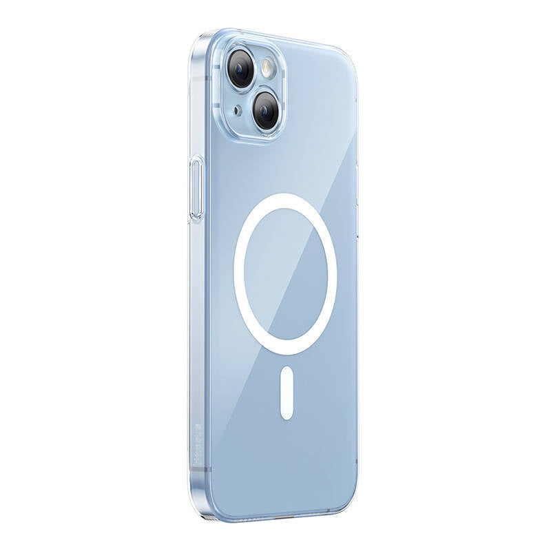 Baseus Crystal Series magnetisk cover til iPhone 14 Plus + hærdet glas