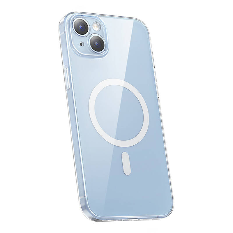 Baseus Crystal Series magnetisk cover til iPhone 14 Plus + hærdet glas
