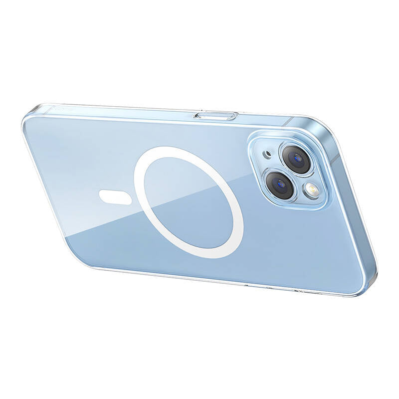 Baseus Crystal Series magnetisk cover til iPhone 14 Plus + hærdet glas