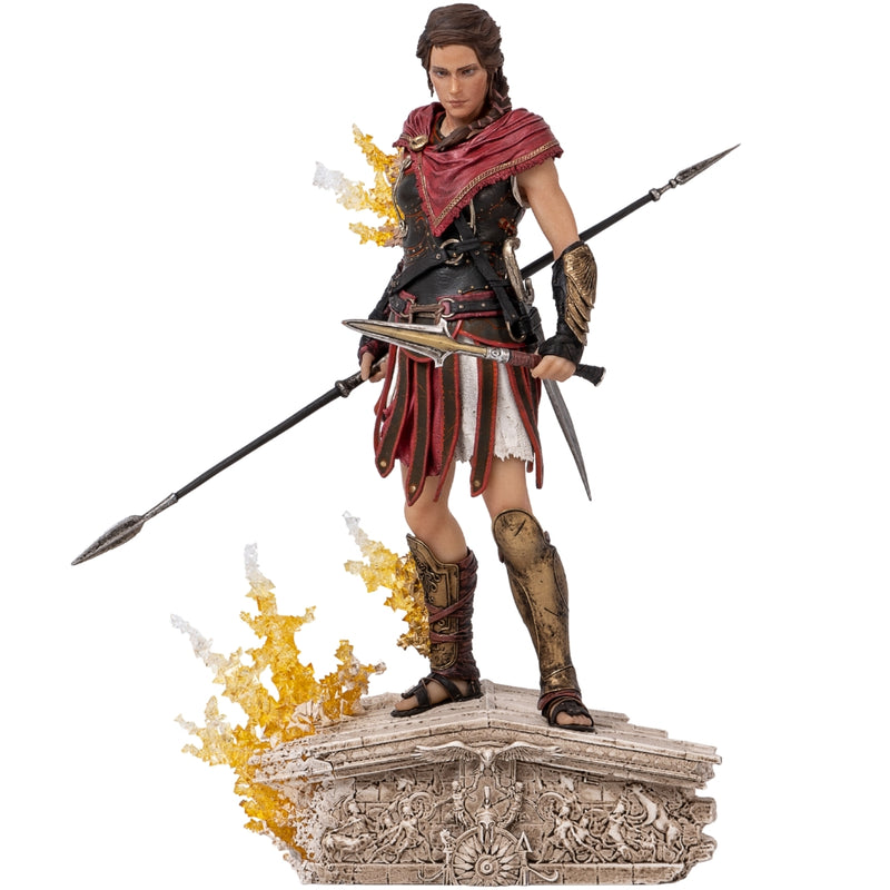 PureArts Assassin's Creed Animus Kassandra statue i skala 1/8