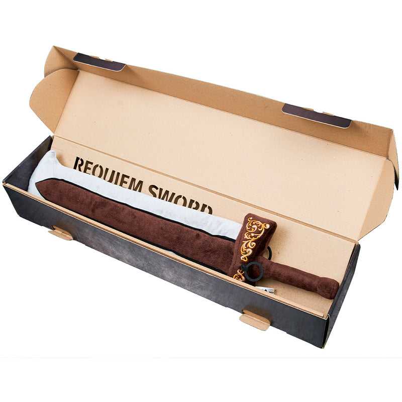 Plysvåben SOULCALIBUR Requiem sværd 77 cm (i farveæske)
