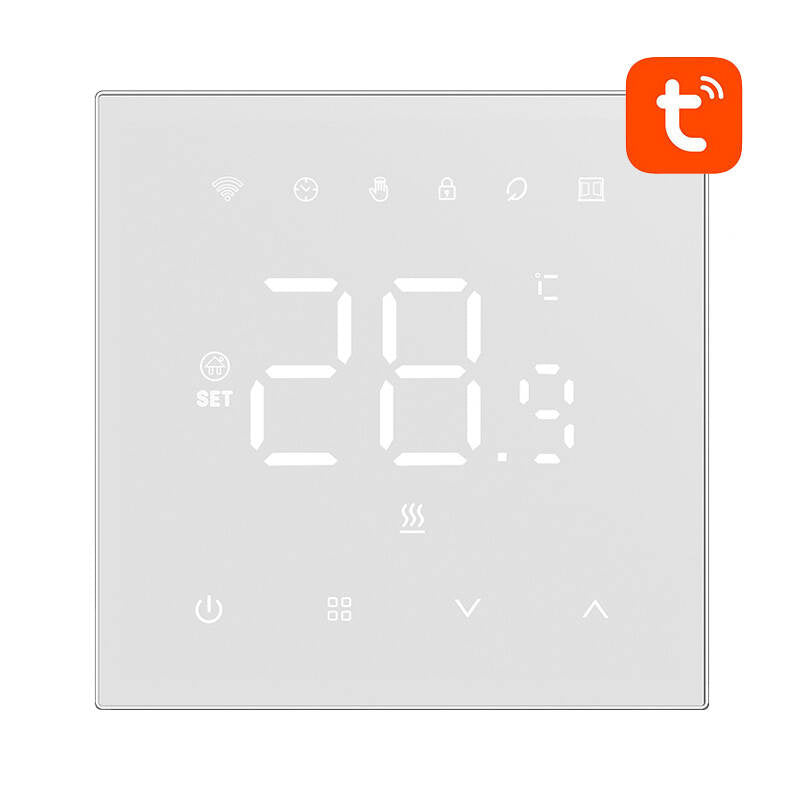 Avatto WT410-16A-W smart termostat til elvarme 16A WiFi
