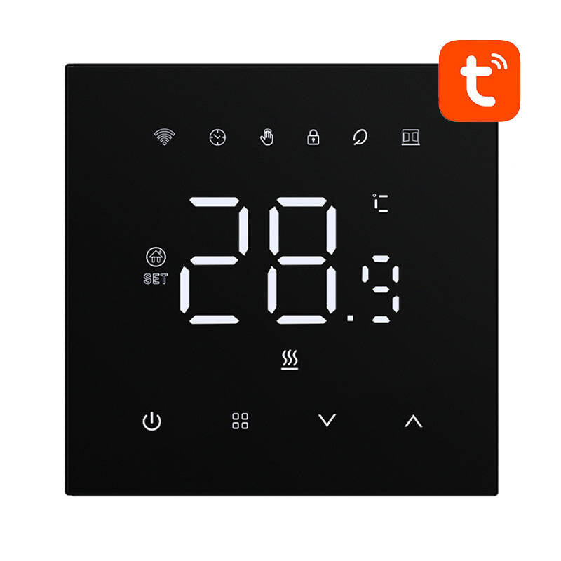 Avatto WT410-16A-B smart termostat til elvarme 16A WiFi