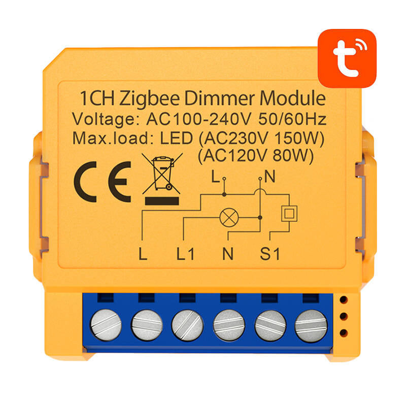 Avatto ZDMS16-2 smart kontakt til stikkontakt ZigBee TUYA