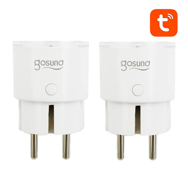Gosund SP111 smart WiFi-stik 3680W 16A, Tuya 2-pak