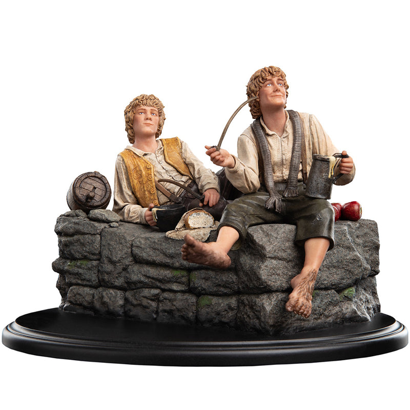 Weta Workshop The Lord of the Rings: miniaturestatue - Merry and Pippin