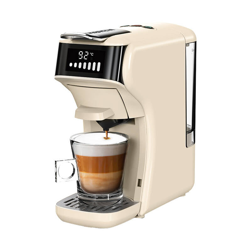 HiBREW H1B-beige 5-i-1 kapselkaffemaskine (beige)