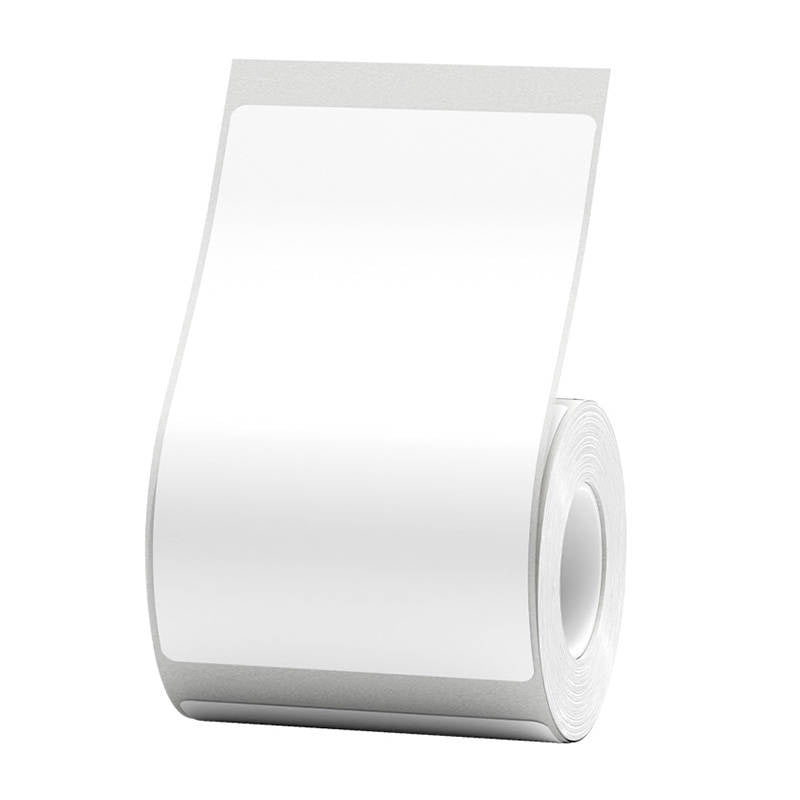 Niimbot termoetiketter 50x80 mm, 95 stk. (hvid)