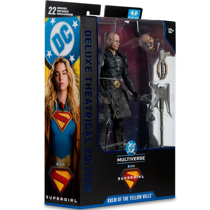 DC Multiverse Krem of the Yellow Hills (Supergirl Movie) 7 tommer actionfigur (Deluxe Theatrical Edition) McFarlane Toys