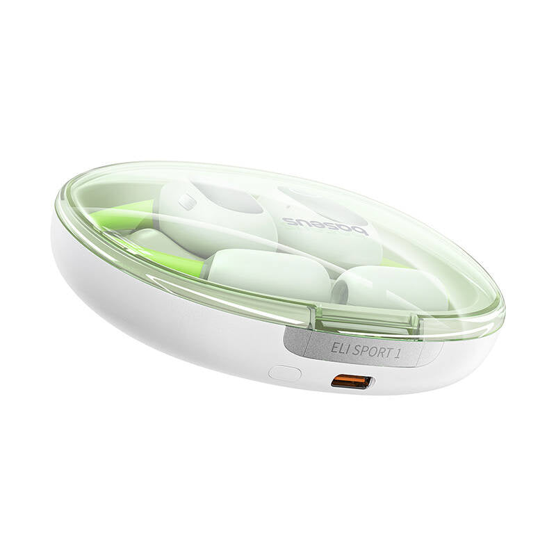 Baseus Eli Sport 1 TWS-øretelefoner (grøn)