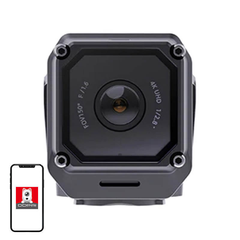 DDPAI Ranger dashcam GPS WiFi 4K til motorcykel