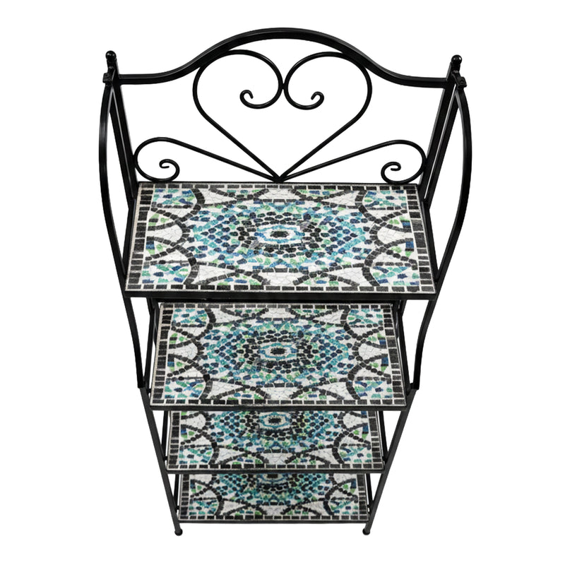 AXI Cleo Metal Plantehylde Mosaik Flerfarvet